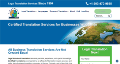 Desktop Screenshot of languagealliance.com