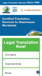 Mobile Screenshot of languagealliance.com